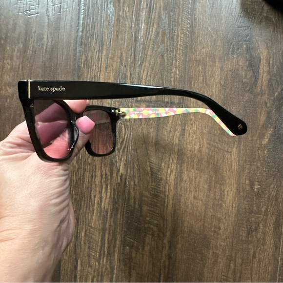 Kate Spade Black Sunglasses with Green Case. New!! main image 9